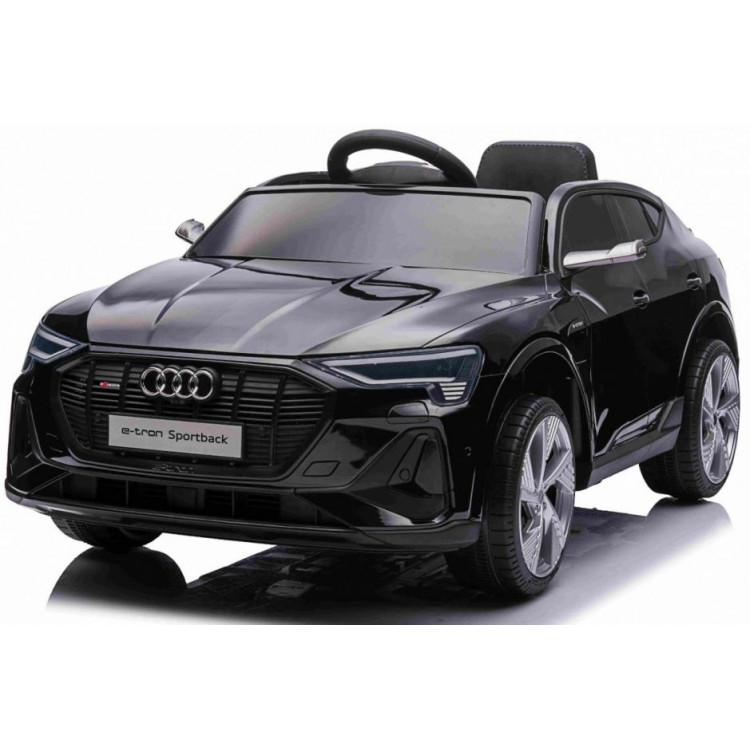 Elektrické autíčko - Audi E-Tron Sportback - čierne 